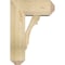 Ekena Millwork Olympic Craftsman Rough Sawn Bracket w/ Offset Brace, Douglas Fir, 8"W x 18"D x 26"H BKT0806X18X26OLY04RDF - alternate 3